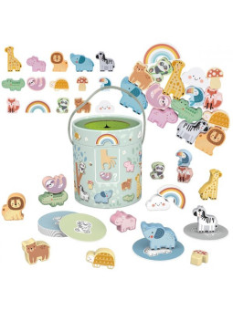 WOOPIE GREEN Tajemnicze Pudełko Dotknij i Dopasuj FSC