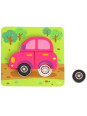 WOOPIE GREEN Układanka Drewniana Klocki Pojazdy Montessori FSC WOOPIE GREEN Układanka Drewniana Klocki Pojazdy Montessori FSC