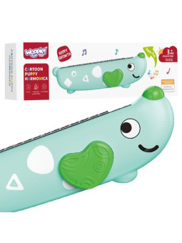 WOOPIE Kolorowa Harmonijka Ustna dla Dzieci Piesek