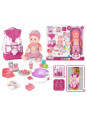 WOOPIE ROYAL Zestaw Opiekunka Lalka Bobas z Akcesoriami 19 el. WOOPIE ROYAL Zestaw Opiekunka Lalka Bobas z Akcesoriami 19 el.
