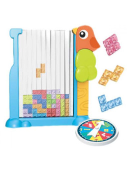 WOOPIE Gra Edukacyjna Tetris Kolorowe Klocki