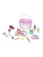 TOOKY TOY Sweet Cake Drewniany Zestaw Słodkości w Pudełku TOOKY TOY Sweet Cake Drewniany Zestaw Słodkości w Pudełku
