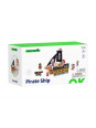 TOOKY TOY Statek Piracki Drewniany Figurki Zestaw TOOKY TOY Statek Piracki Drewniany Figurki Zestaw