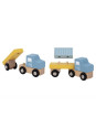 TOOKY TOY Dźwig Portowy Drewniany Zestaw TOOKY TOY Dźwig Portowy Drewniany Zestaw