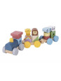 TOOKY TOY Kolejka Drewniana ze Zwierzątkami Układanka Montessori TOOKY TOY Kolejka Drewniana ze Zwierzątkami Układanka Montessori