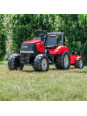 FALK Traktor na Pedały Case Czerwony Duży z Przyczepką od 3 lat FALK Traktor na Pedały Case Czerwony Duży z Przyczepką od 3 lat