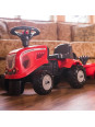 FALK Traktorek Baby Mac Cormick Czerwony z Przyczepką + akc. od 1 roku FALK Traktorek Baby Mac Cormick Czerwony z Przyczepką + akc. od 1 roku