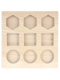 Puzzle geometryczne KSZTAŁTY I KOLORY