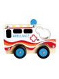 Autko drewniane - Ambulans