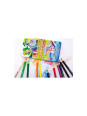 Kredki Supersticks Aqua 12 kolorów w metalowym pudełku