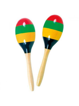 Marakasy kolorowe zestaw 2 szt.