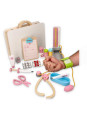 Zestaw medyka w drewnianej walizce Zestaw medyka w drewnianej walizce