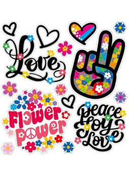 Naplamki Siła Kwiatów mały arkusz