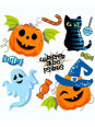 Naprasowanki Naplamki Halloween mały arkusz