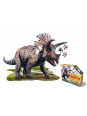 MADD CAPP,  Puzzle konturowe I AM TRICERATOPS - 100 elem. MADD CAPP,  Puzzle konturowe I AM TRICERATOPS - 100 elem.