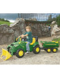 Rolly Toys rollyTrailer Przyczepa wywrotka Halfpipe John Deere