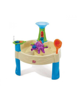 STEP2 Stolik do Zabawy Wodą Piaskiem Młynek Wodny + 10 Elementów