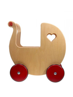 Drewniany wózek dla lalki Moover 788885