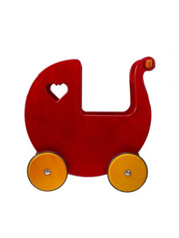 Czerwony wózek dla lalki Moover 888035