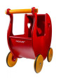 Czerwony wózek dla lalki Moover 888035 Czerwony wózek dla lalki Moover 888035
