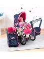 Granatowy wózek dla lalek Ruby Knorr Toys 63133