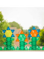 COBLO, magnetyczne klocki konstrukcyjne 6 płyt Hexagon 14 cm