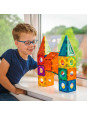 COBLO, magnetyczne klocki konstrukcyjne 6 płyt Hexagon 14 cm