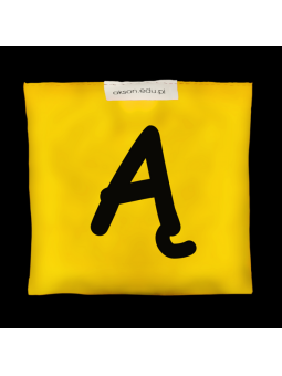 Woreczek gimnastyczny z literką Ą - szkolny Akson