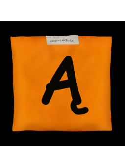 Woreczek gimnastyczny z literką Ą - szkolny Akson