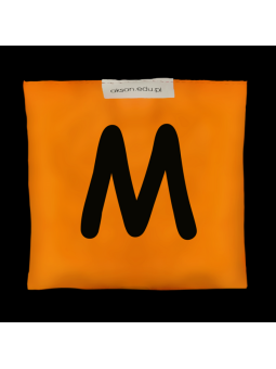 Woreczek gimnastyczny z literką M - szkolny Akson