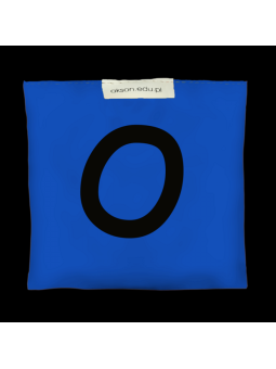 Woreczek gimnastyczny z literką O - szkolny Akson