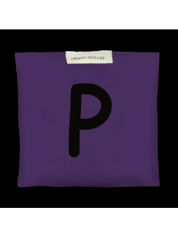 Woreczek gimnastyczny z literką P - szkolny Akson