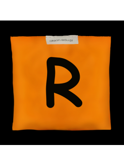 Woreczek gimnastyczny z literką R - szkolny Akson