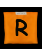Woreczek gimnastyczny z literką R - szkolny Akson Woreczek gimnastyczny z literką R - szkolny Akson
