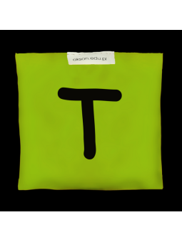 Woreczek gimnastyczny z literką T - szkolny Akson