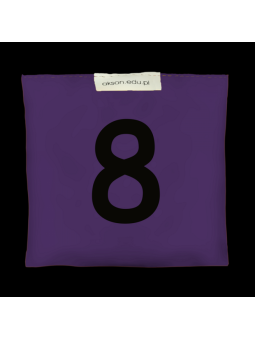 Woreczek gimnastyczny z CYFERKĄ 8 - szkolny Akson