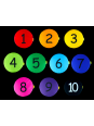 Poduszki EKOSKÓRA zestaw Liczby 1-10 AKSON Poduszki EKOSKÓRA zestaw Liczby 1-10 AKSON