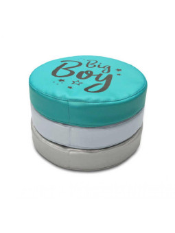 Poduszki ekoskóra BIG BOY zestaw 3 szt. 6 cm AKSON