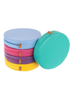 Zestaw poduszek EKOSKÓRA Premium MIX KOLORÓW 5 szt. AKSON