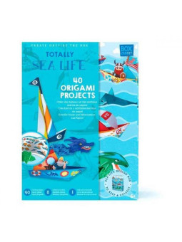 Box Candiy, zestaw artystyczny origami Statki i podwodny świat