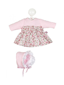 Kwiecista sukienka dla lalki Asi 3456440 - 30 cm