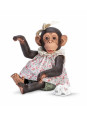 Małpka Lola w sukience Asi 0607450 - 32 cm Małpka Lola w sukience Asi 0607450 - 32 cm