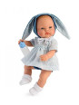 Lalka Alex Asi 0526060 - Dziewczynka, 36 cm, Brzuszek: Winylowy, Kolor oczu: Niebieski