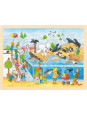 Duże puzzle wizyta w ZOO Duże puzzle wizyta w ZOO