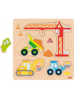 Puzzle Goki pojazdy budowy