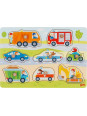 Puzzle z uchwytami dla maluszka - Pojazdy Puzzle z uchwytami dla maluszka - Pojazdy
