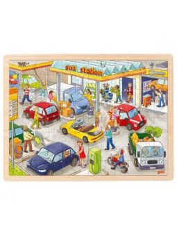 Puzzle Stacja paliw, 96 elementów