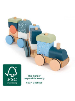 Kolejka Drewniana "Arctic"