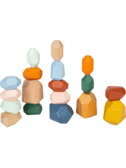 Drewniane klocki balansujące "Safari" - 18 element