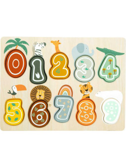 Puzzle Cyferki "Safari"